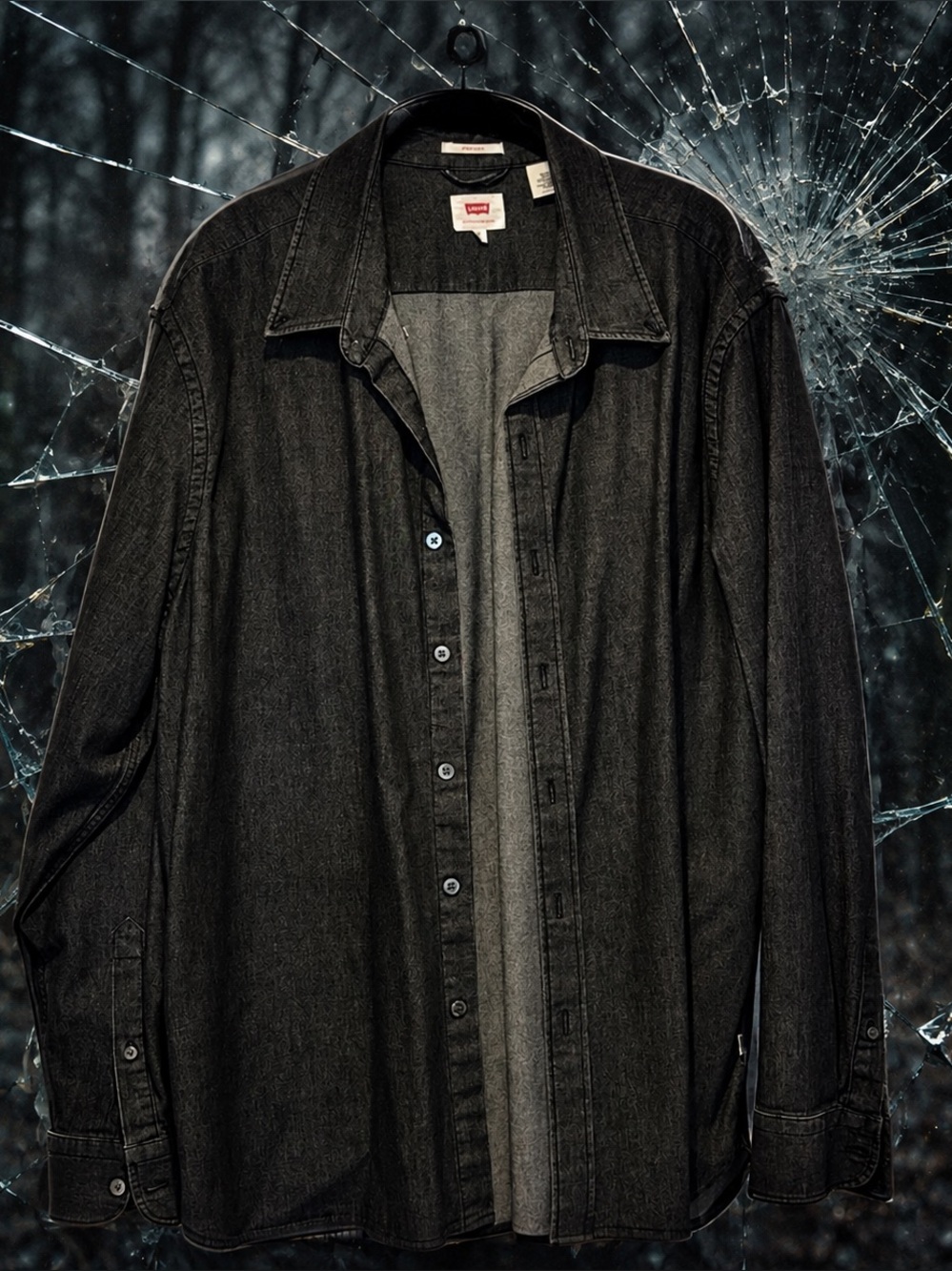 Levi’s ‘stretch’ cotton mix shirt - only lightly worn out of a non-smoking home